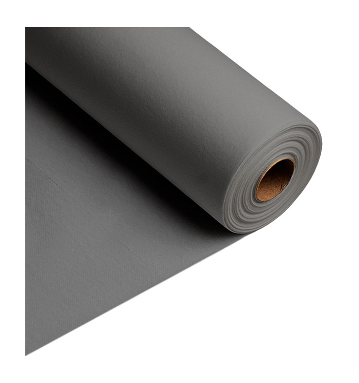 Airlaid tafelloper grijs 0,4x48m 30cm (1 stuk) Airlaid tafelloper grijs 0,4x48m 30cm (1 stuk)