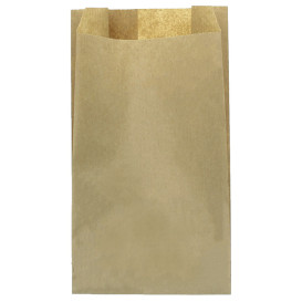 Papieren voedsel zak kraft 12+6x20cm (1.000 stuks)