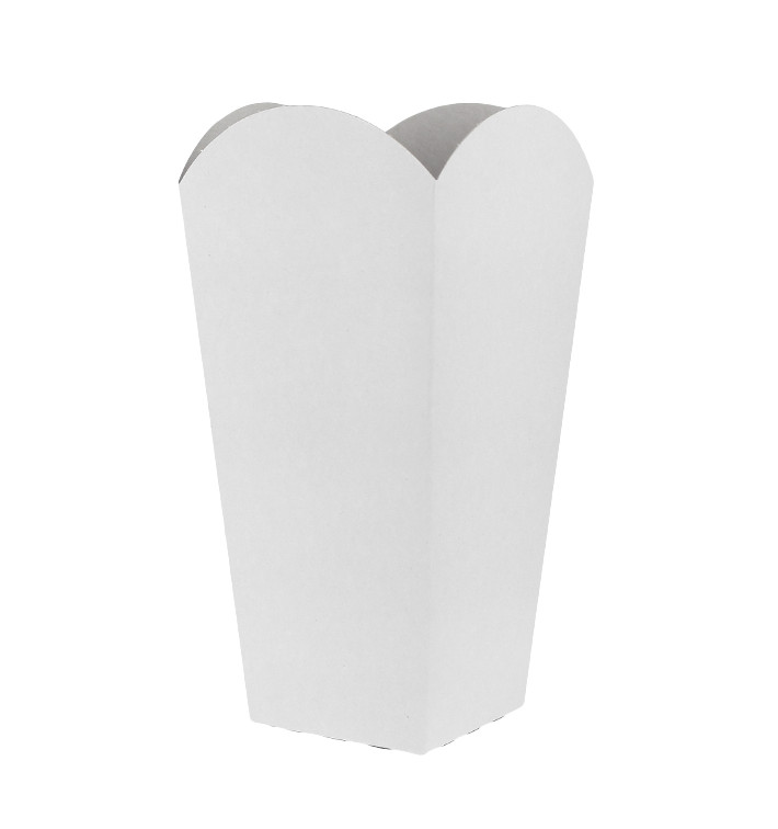 Dozen voor grote witte popcorn 45gr 6,5x8,5x15cm (700 stuks)