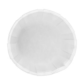 Geplooide papieren souffle beker 100ml (250 stuks) 