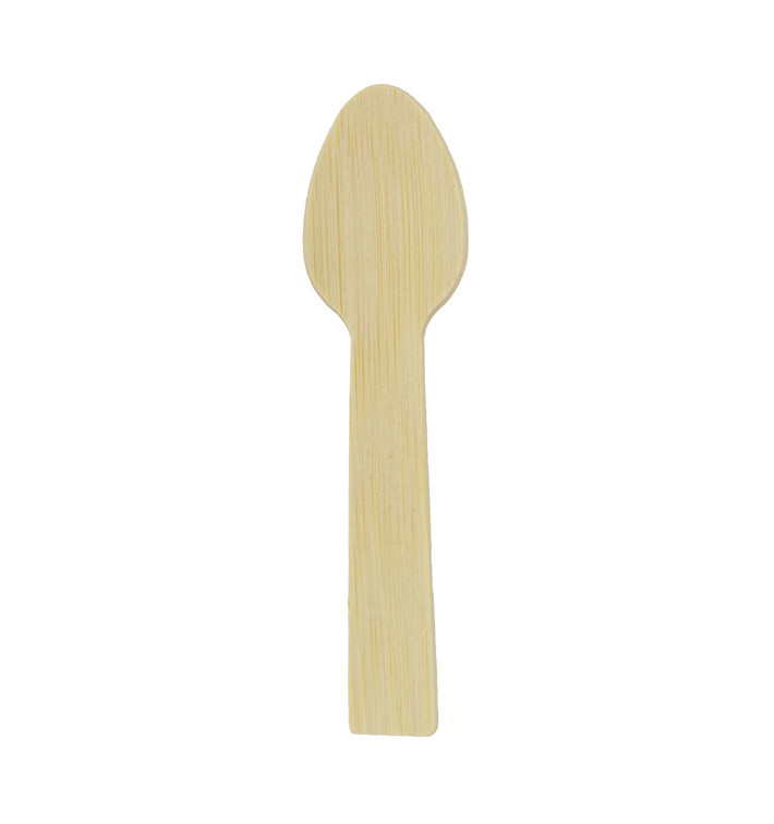 Bamboe theelepel 7,5cm (50 stuks) Bamboe theelepel 7,5cm (50 stuks)