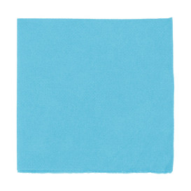 Papieren servet Micropunt turkoois 20x20cm 2C (3.240 stuks)