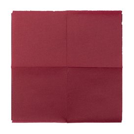 Papieren servet Micropunt bordeauxrood 20x20cm 2C (100 stuks) 