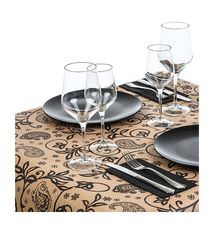 Mainstream architect antenne Voorgesneden papieren tafelkleed 1,2x1,2m "Cachemir" kraft 40g/m² (300 stuks) Mainstream architect antenne Voorgesneden papieren tafelkleed 1,2x1,2m "Cachemir" kraft 40g/m² (300 stuks)