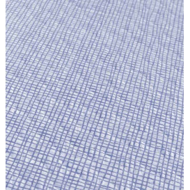 Voorgesneden Papieren Tafelkleed 1x1m "Between Lines" Blauw 40g/m² (400 Stuks)