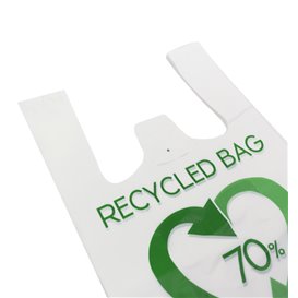 Plastic Hemddraagtassen 70% Gerecycled 30x40cm 50µm (100 stuks) 