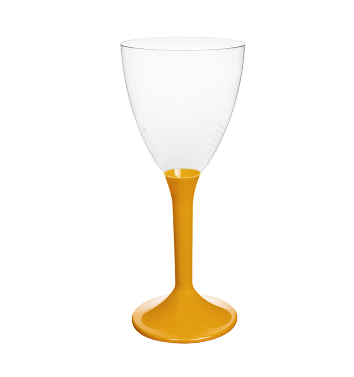 Plastic stamglas wijn Mango verwijderbare stam 180ml (20 stuks) Plastic stamglas wijn Mango verwijderbare stam 180ml (20 stuks)