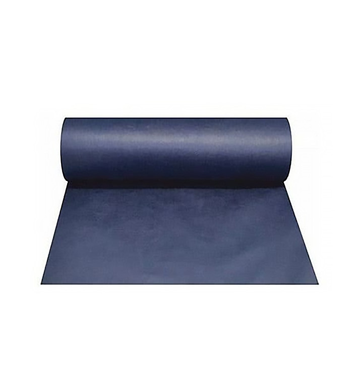 Niet-geweven Broodjestafelkleed Novotex Marineblauw 1x50m P40cm (1 Stuk) Niet-geweven Broodjestafelkleed Novotex Marineblauw 1x50m P40cm (1 Stuk)