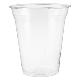 Stof gebaseerd op Maizena PLA beker  Bio transparant 450ml Ø9,5cm (1200 stuks)