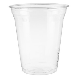 Stof gebaseerd op Maizena PLA beker Bio transparant 450ml Ø9,5cm (1200 stuks)