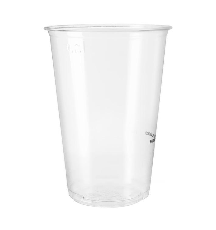 Stof gebaseerd op Maizena PLA beker Bio transparant 230ml (100 stuks) Stof gebaseerd op Maizena PLA beker Bio transparant 230ml (100 stuks)