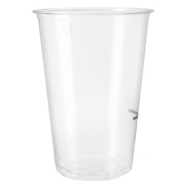 Stof gebaseerd op Maizena PLA beker  Bio transparant 230ml (3000 stuks)