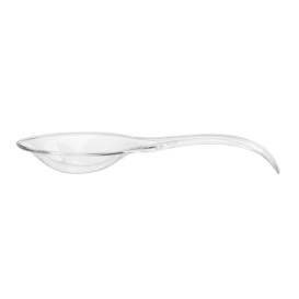 Proeving lepel PS "Single-Dose" transparant 12 cm (30 stuks) 
