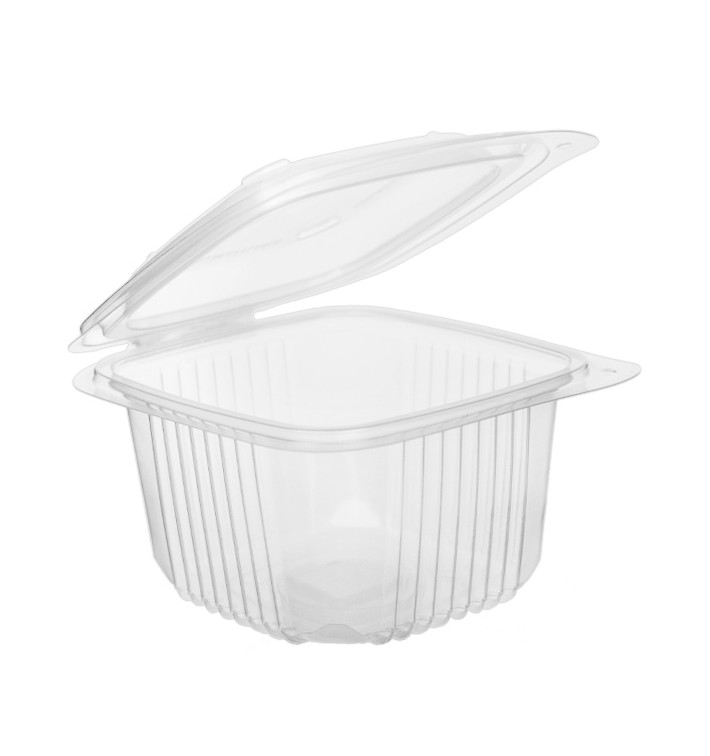 Plastic Container Microwave PP transparant 375ml 12,3x11,4cm (900 stuks) Plastic Container Microwave PP transparant 375ml 12,3x11,4cm (900 stuks)