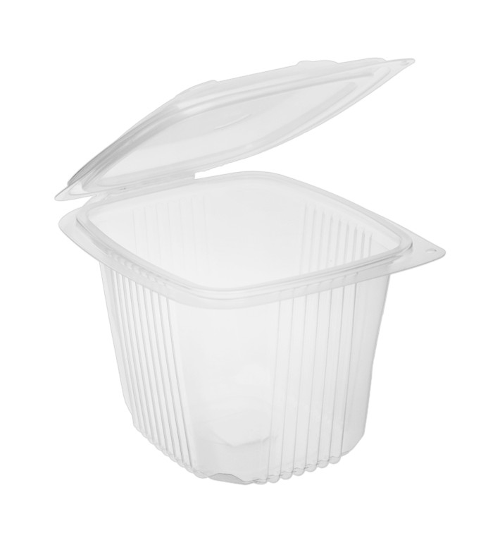 Plastic Container Microwave PP transparant 750ml 14,2x12,3cm (600 stuks) Plastic Container Microwave PP transparant 750ml 14,2x12,3cm (600 stuks)