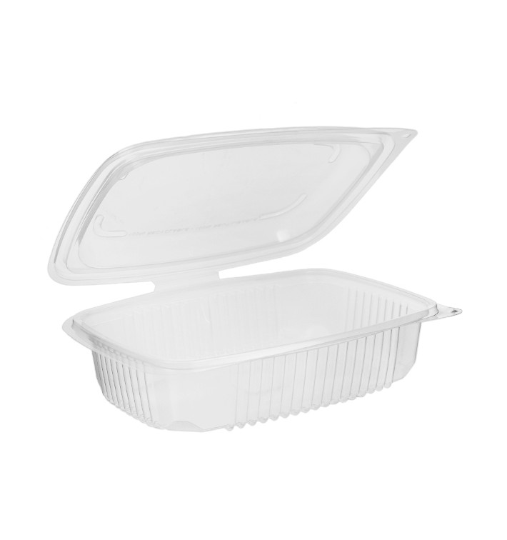 Plastic Container Microwave PP transparant 600ml 18,5x13,5cm (50 stuks) Plastic Container Microwave PP transparant 600ml 18,5x13,5cm (50 stuks)