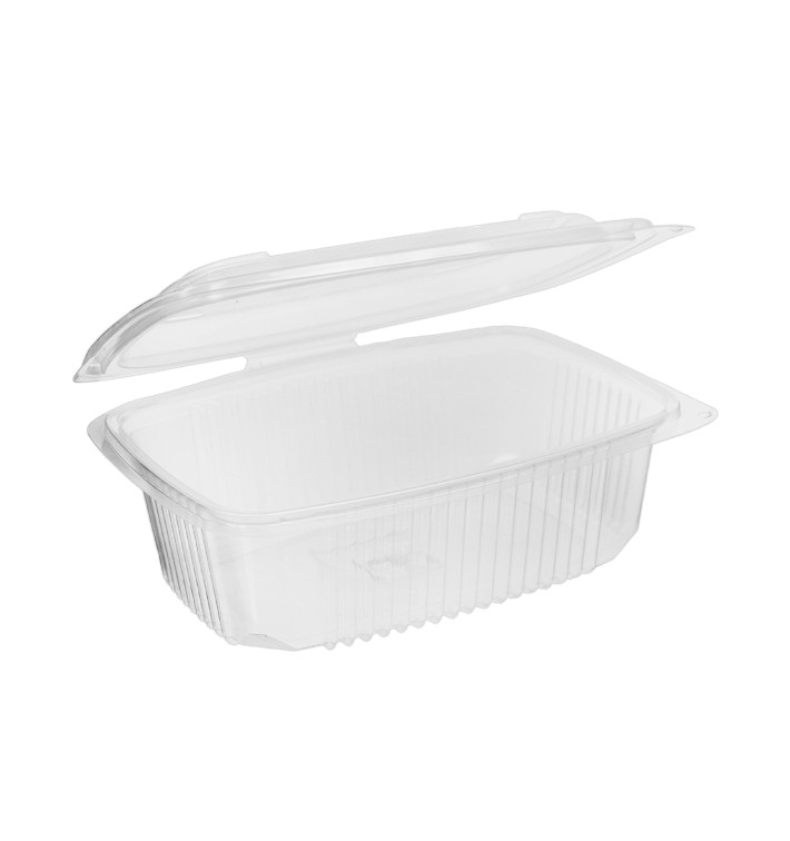 Plastic Container Microwave PP transparant 800ml 18,5x13,5cm (300 stuks) Plastic Container Microwave PP transparant 800ml 18,5x13,5cm (300 stuks)