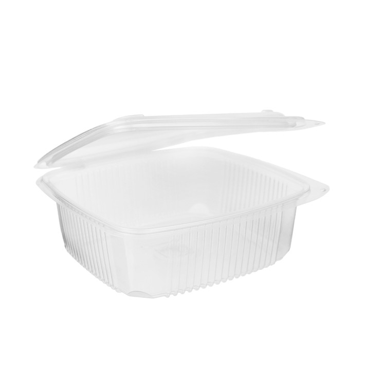 Plastic Container Microwave PP transparant 1200ml 19,0x18,5cm (50 stuks) Plastic Container Microwave PP transparant 1200ml 19,0x18,5cm (50 stuks)