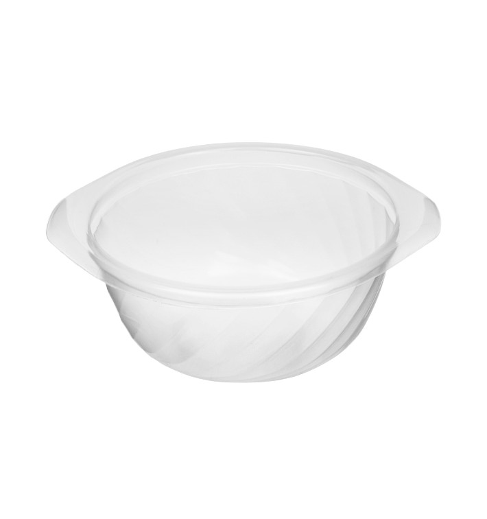 Plastic deli Container PP Rond vormig transparant 400ml Ø14,4cm (100 stuks) Plastic deli Container PP Rond vormig transparant 400ml Ø14,4cm (100 stuks)