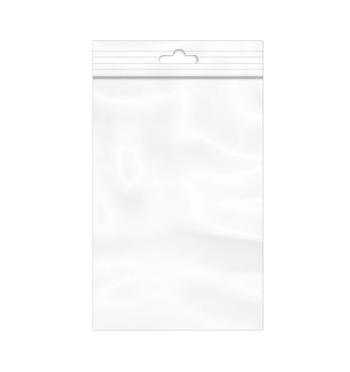 Plastic zak autosluiting Euroslot 8x12cm G200 (1000 stuks) Plastic zak autosluiting Euroslot 8x12cm G200 (1000 stuks)