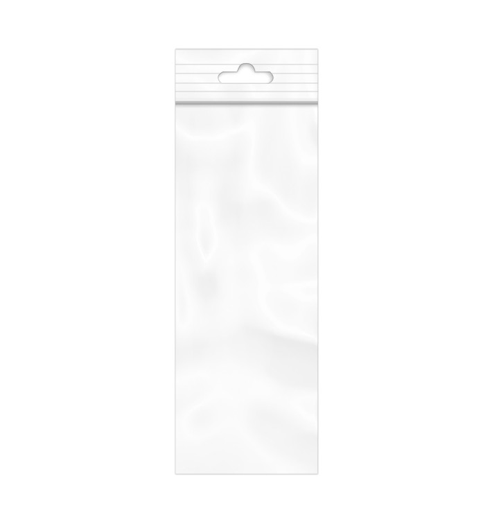 Plastic zak autosluiting Euroslot 11,5x33,5cm G200 (1000 stuks) Plastic zak autosluiting Euroslot 11,5x33,5cm G200 (1000 stuks)