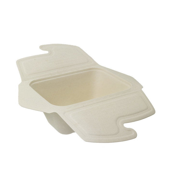 Pakket Suikerriet Box to Go 17x13x7cm 750ml. (100 stuks) Pakket Suikerriet Box to Go 17x13x7cm 750ml. (100 stuks)