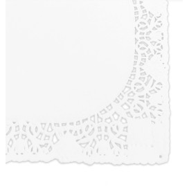 Papieren kleedje wit "Litos" 20x30cm (2.000 stuks)