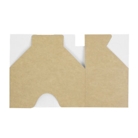 Papieren Sandwich Container kraft (1000 stuks)