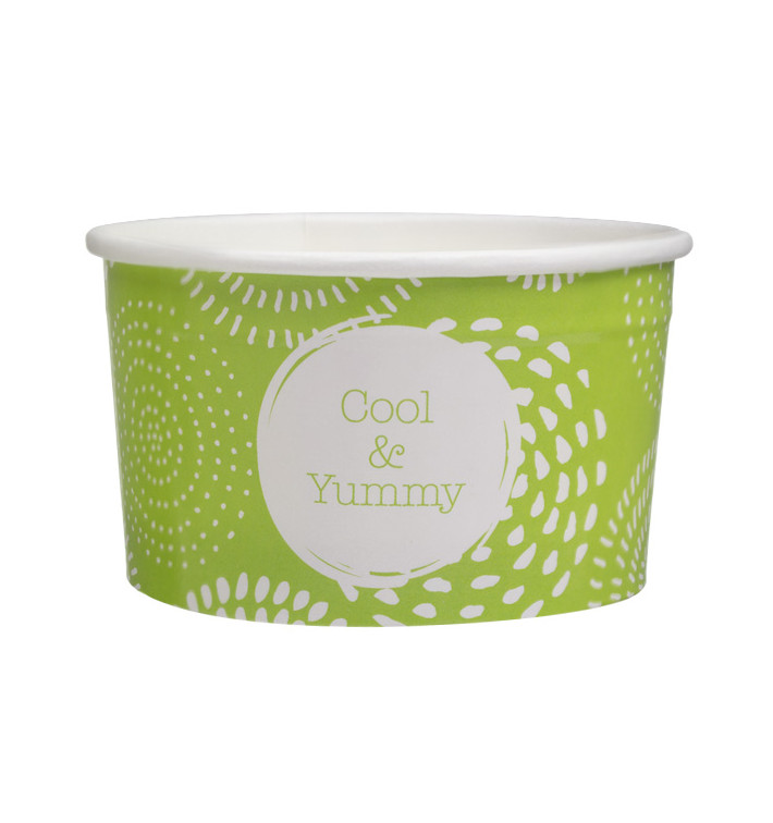 Papieren ijs Container "Cool en enummen" 3oz/100ml (2.600 stuks) Papieren ijs Container "Cool en enummen" 3oz/100ml (2.600 stuks)