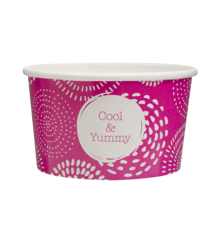 Papieren ijs Container "Cool&enummen" 6,5oz/195ml (1.260 stuks) Papieren ijs Container "Cool&enummen" 6,5oz/195ml (1.260 stuks)