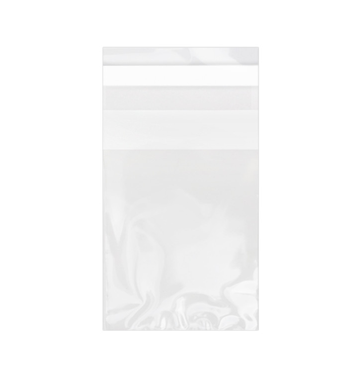 Plastic zak met Zelfklevende flap Cellofaan 6x8cm G-160 (1000 stuks) Plastic zak met Zelfklevende flap Cellofaan 6x8cm G-160 (1000 stuks)