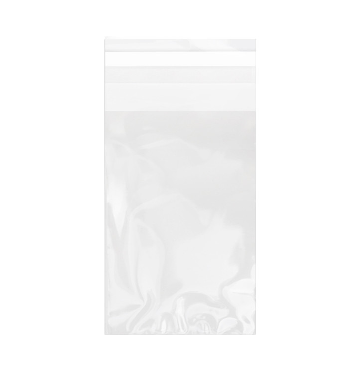 Plastic zak met Zelfklevende flap Cellofaan 8x12cm G-160 (1000 stuks) Plastic zak met Zelfklevende flap Cellofaan 8x12cm G-160 (1000 stuks)
