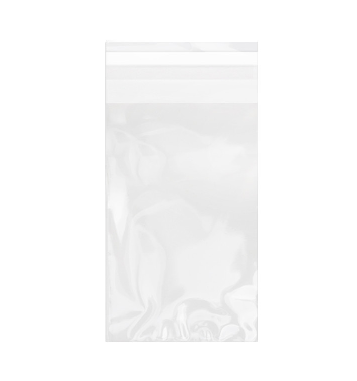 Plastic zak met Zelfklevende flap Cellofaan 10x15cm G-160 (1000 stuks) Plastic zak met Zelfklevende flap Cellofaan 10x15cm G-160 (1000 stuks)