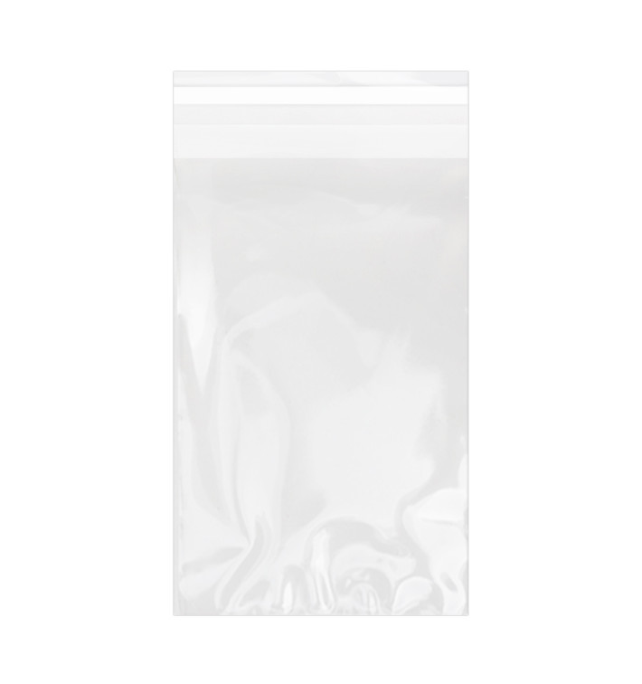 Plastic zak met Zelfklevende flap Cellofaan 12x18cm G-160 (1000 stuks) Plastic zak met Zelfklevende flap Cellofaan 12x18cm G-160 (1000 stuks)