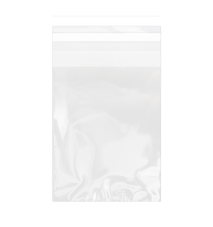 Plastic zak met Zelfklevende flap Cellofaan 15x22cm G-160 (100 stuks) Plastic zak met Zelfklevende flap Cellofaan 15x22cm G-160 (100 stuks)