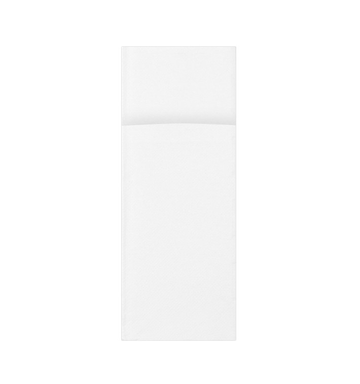 Zakvouw papieren servet Wit 30x40cm (30 stuks) Zakvouw papieren servet Wit 30x40cm (30 stuks)