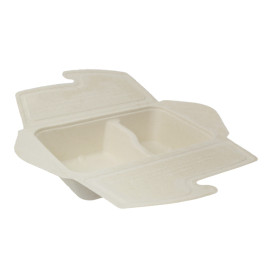 Pakket Suikerriet Box to Go 2C 21x15x5cm 800ml (50 stuks)