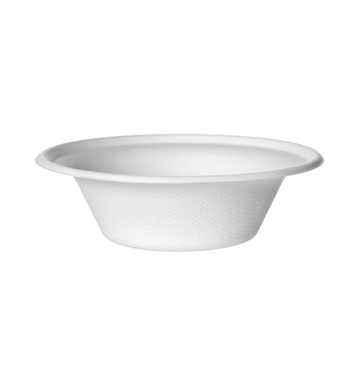 Suikerriet Klassiek kom Bagasse wit 355ml (1.000 stuks) Suikerriet Klassiek kom Bagasse wit 355ml (1.000 stuks)