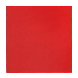 Papieren servet dubbel punt rood 2C 33x33cm (1.200 stuks)