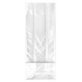 Plastic zak Vierkant bodem 14x35+8cm G-160 (100 stuks) 