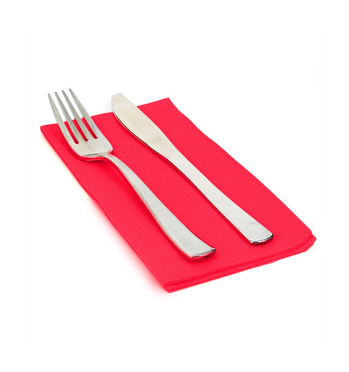 Papieren servet dubbel punt 1/8 fuchsia 40x40cm (1800 stuks) Papieren servet dubbel punt 1/8 fuchsia 40x40cm (1800 stuks)