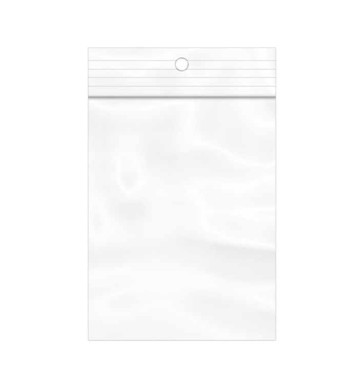 Plastic zak met rits Automatische sluiting Hang gat 6x8cm G-200 (100 stuks) Plastic zak met rits Automatische sluiting Hang gat 6x8cm G-200 (100 stuks)