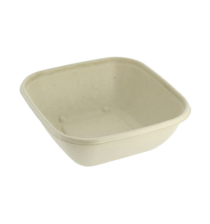 Suikerriet kom 750ml 17x17x5cm (50 stuks) Suikerriet kom 750ml 17x17x5cm (50 stuks)