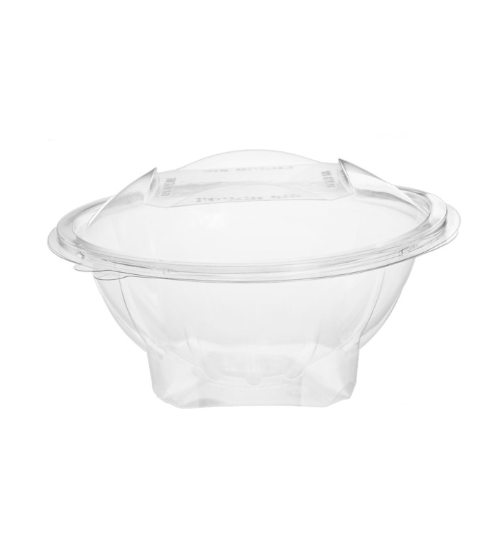 Plastic saladekom APET Rond vormig transparant 750ml Ø17,2cm (200 stuks) Plastic saladekom APET Rond vormig transparant 750ml Ø17,2cm (200 stuks)