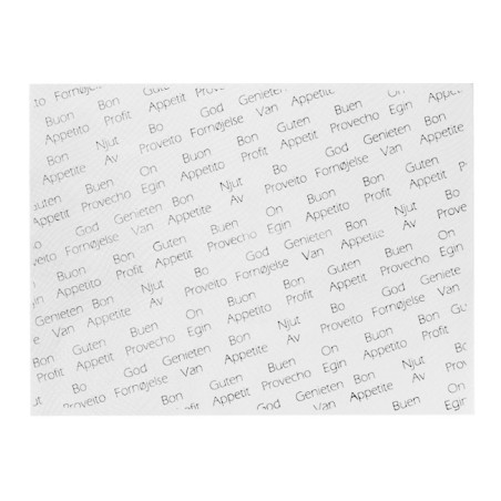 Papieren Placemats 30x40cm "Bon Profit" (1000 stuks)