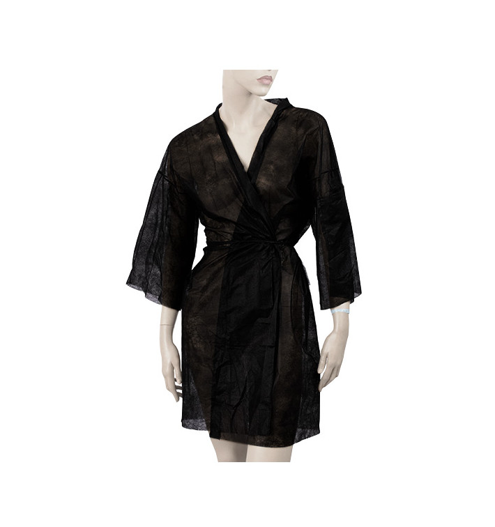 Wegwerp-laboratoriumjas "Kimono" Das belt zak"TST" PP zwart XL (1 stuks) Wegwerp-laboratoriumjas "Kimono" Das belt zak"TST" PP zwart XL (1 stuks)