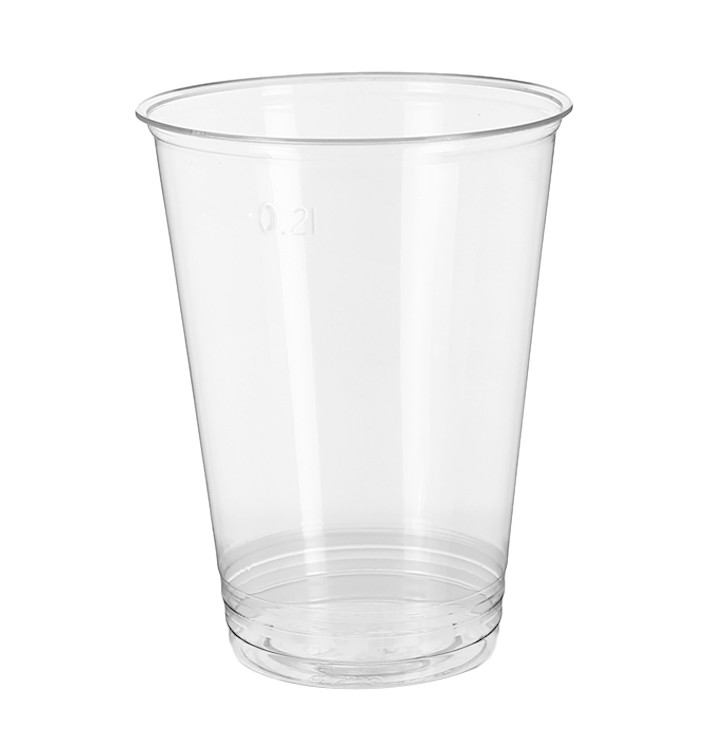 Stof gebaseerd op Maizena PLA beker Bio transparant 250ml (50 stuks) Stof gebaseerd op Maizena PLA beker Bio transparant 250ml (50 stuks)