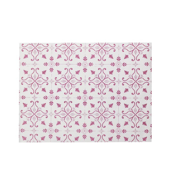 Papieren Placemats 30x40cm "La Valenciana" Bordeaux 40g/m² (1000 Stuks) Papieren Placemats 30x40cm "La Valenciana" Bordeaux 40g/m² (1000 Stuks)