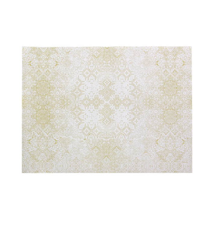Papieren Placemats 30x40cm "Mosaic" Crème 40g/m² (1000 Stuks) Papieren Placemats 30x40cm "Mosaic" Crème 40g/m² (1000 Stuks)