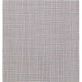 Voorgesneden Papieren Tafelkleed 1x1m "Between Lines" Bruin 40g/m² (400 Stuks)